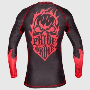 Rashguard Pride Or Die Reckless Flames - Noir