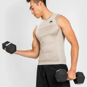 Rashguard Venum G-Fit Air sans manches - Sable