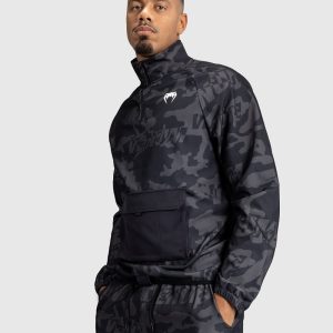Veste de Survêtement Pour Hommes Venum Trooper - Noir/Charbon