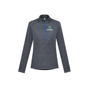 1/4 de zip polyester Femme