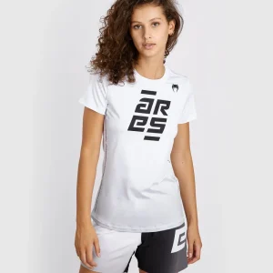 Dry Tech T-Shirt Pour Femmes Venum x Ares - Blanc